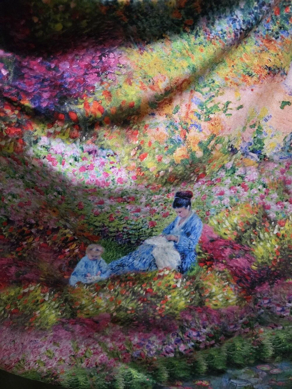 BlackMilk Montage Monet Rio Midi Dress Altered Artsy Cottagecore Y2k - Picture 3 of 11